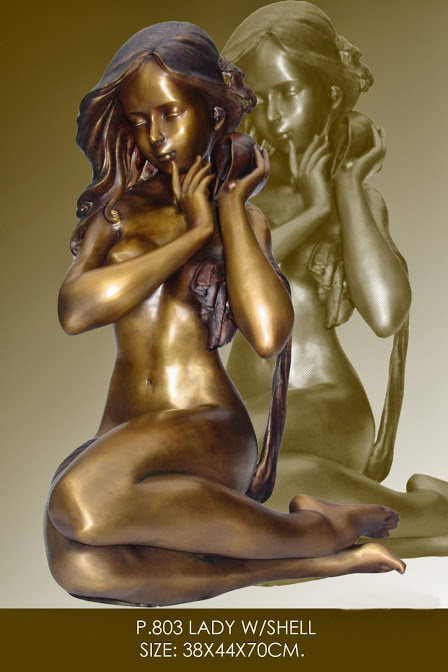 Sitting Lady with Shell Sitting Lady with Shell